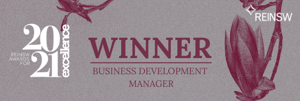 Winner – 2021 Award for Excellence Business Development Manager