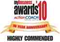 Highly Commended – 2010 My Business Awards Action Coach