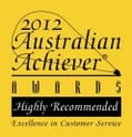 Highly Recommended Excellence in Customer Relations Award 2012