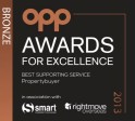 Winner – 2013 Award for Excellence Best Supporting Service Overseas Property Professional Awards for Excellence (OPP)
