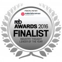 Finalist – 2016 Award for Industry Thought Leader of the Year Real Estate Business (REB) Awards for 2016