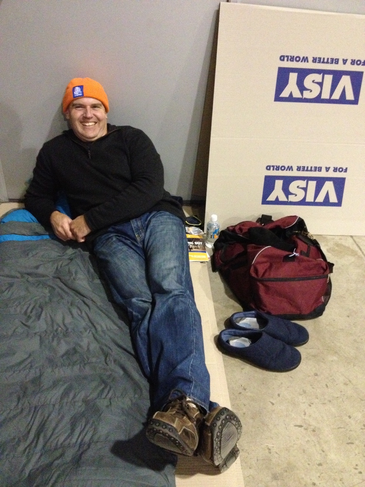 CEO Sleep out