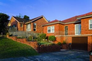 Sydney red brick house