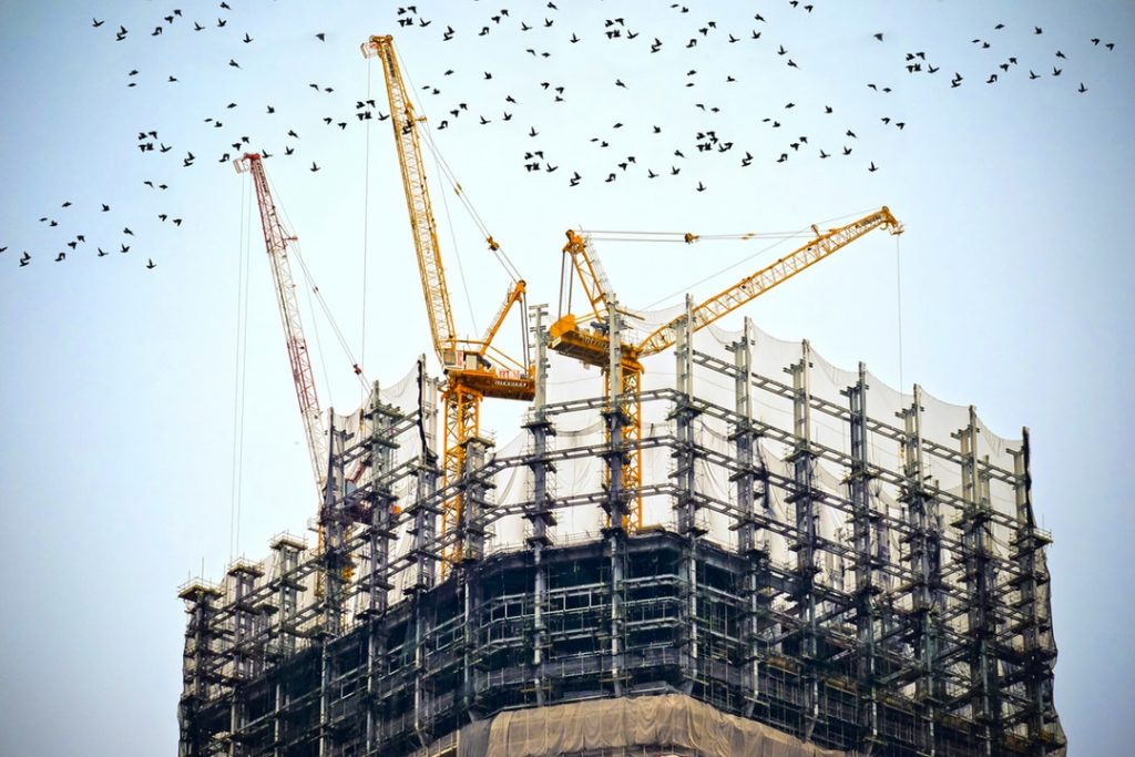 Construction of building