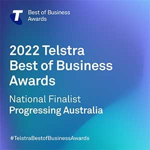 National Finalist – 2022 Progressing Australia