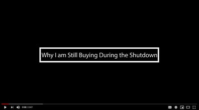 Why I am still buying during the Shutdown