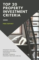 Top 20 investment criteria
