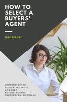 how to select your buyers' agent