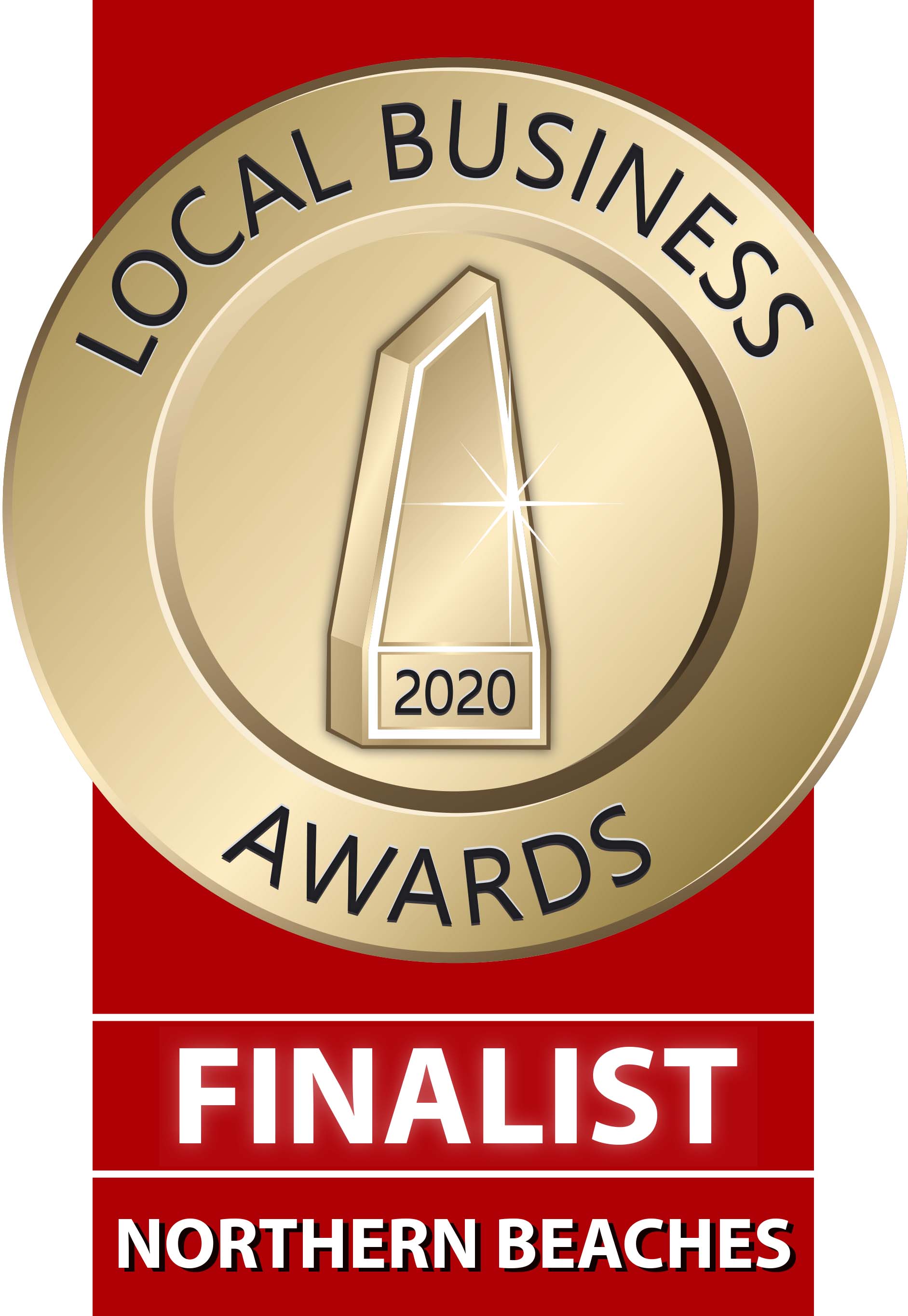 Finalist – 2020 Local Business Awards - Northern Beaches Local Business Awards 2020