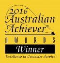 National Winner – 2016 Award for Real Estate Services Australian Achiever Awards for 2016