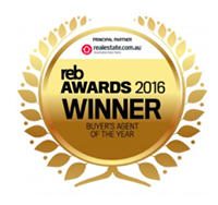 Winner – 2016 Award for Buyers’ Agent of the Year Real Estate Business (REB) Awards for 2016
