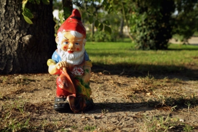 Garden gnomes, surprisingly, popped up on a list of desirable home features.