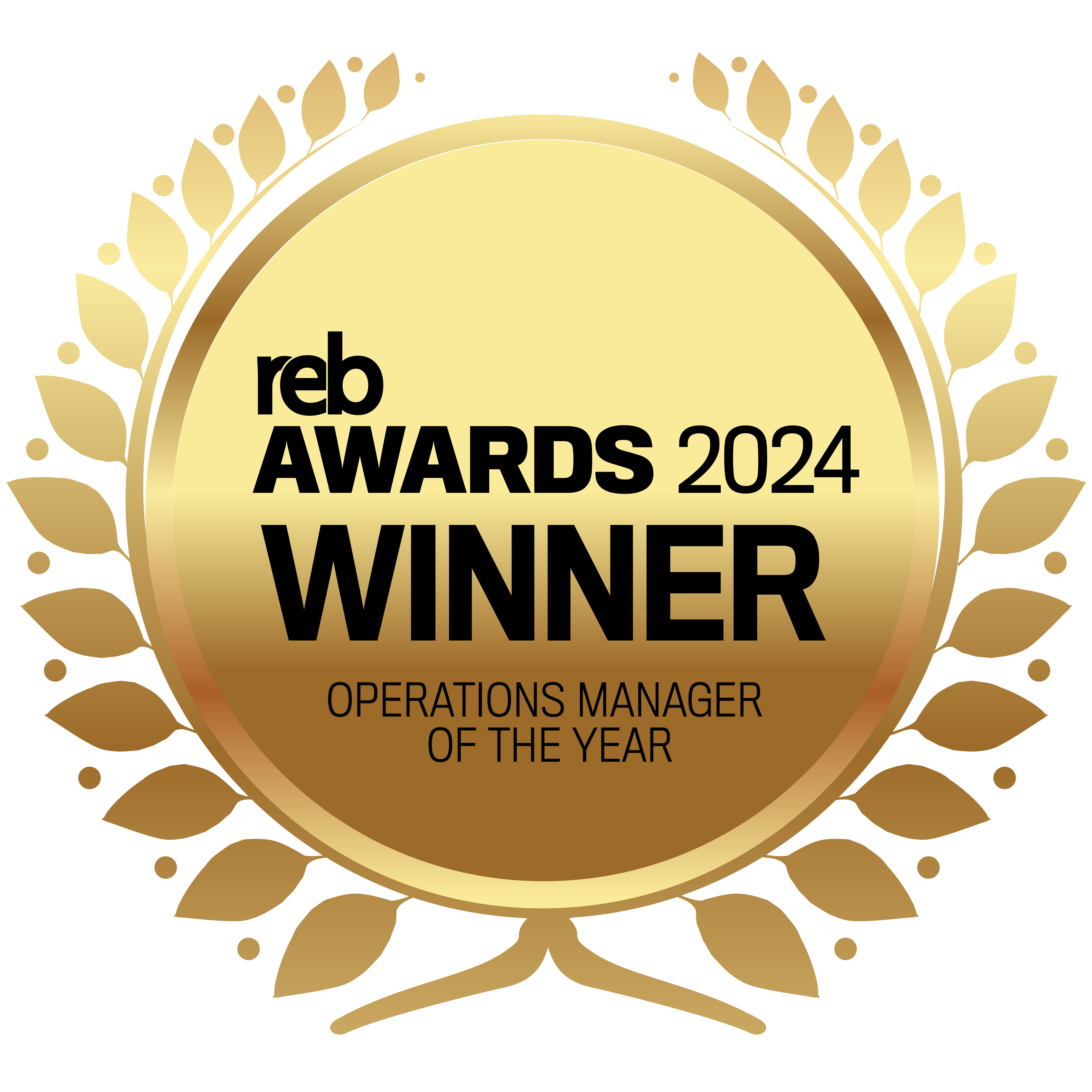 Winner – 2023 Award for Operations Manager of the Year of the Year - Michelle Derderyan REB Awards 2024