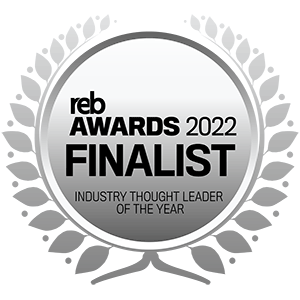 Finalist – 2022 Award for Industry Thought Leader of the Year REB Awards 2022