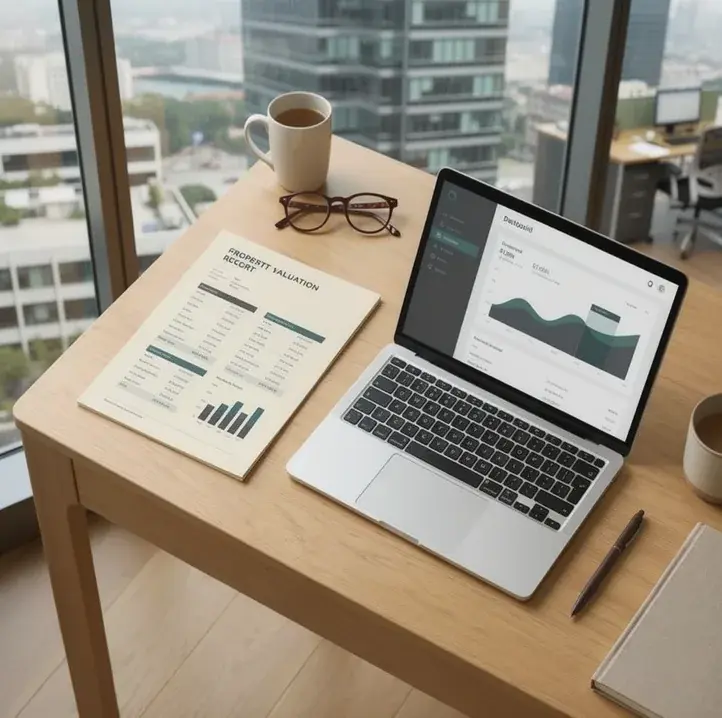 A valuation prepared against comparable sales